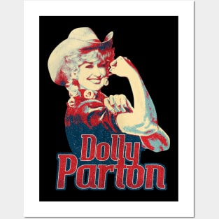 We can Do it! Retro Dolly Parton Posters and Art